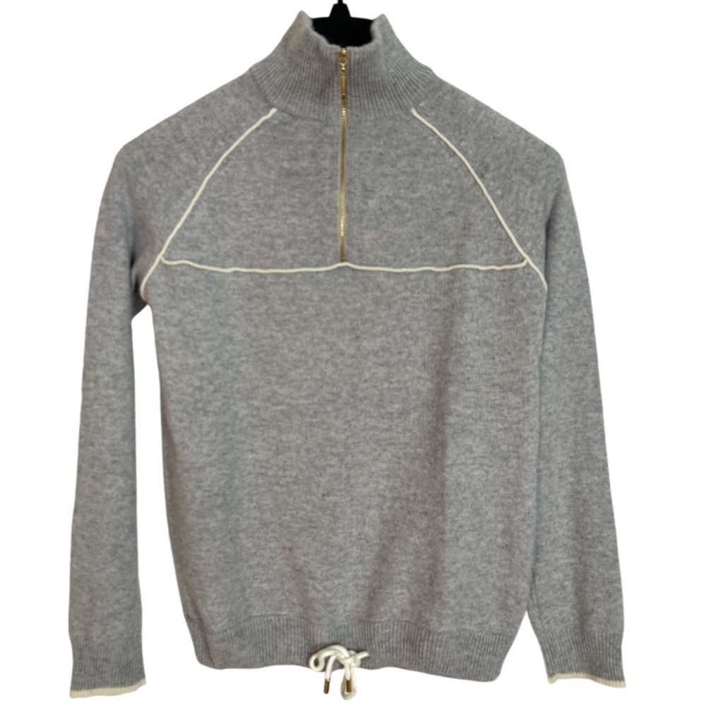 Notes Du Nord Alpaca Yak and Cashmere Grey Sweater Size XS